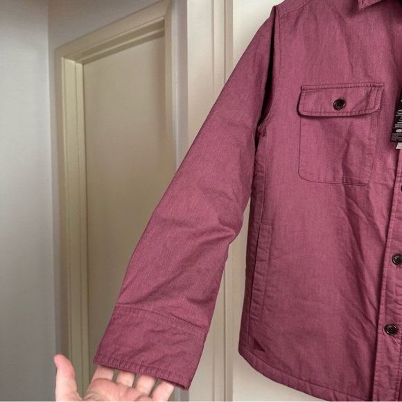 Untuckit Red Ziraldo Flannel Quilted Lined ButtonDown Shirt Jacket/Shacket NWT M - Picture 6 of 15